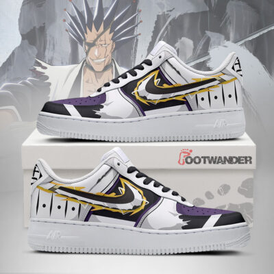 Kenpachi Zaraki - Bleach AF1 Shoes