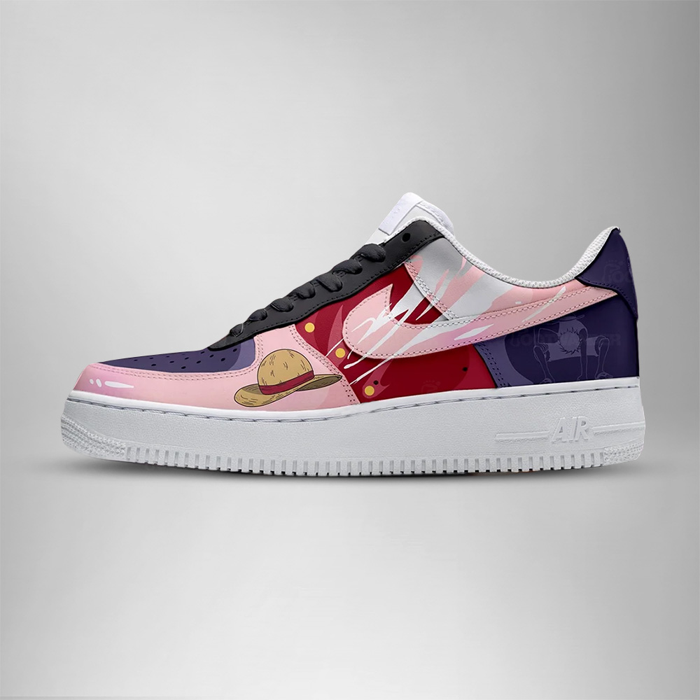 Luffy Gear 2 - One Piece AF1 Shoes - Image 3