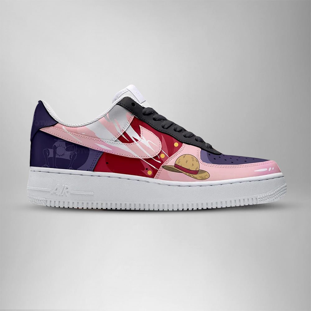 Luffy Gear 2 - One Piece AF1 Shoes - Image 2