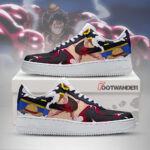 Luffy Gear 4 Bounce Man - One Piece AF1 Shoes