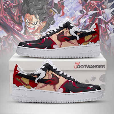 Luffy Gear 4 Snake Man - One Piece AF1 Shoes