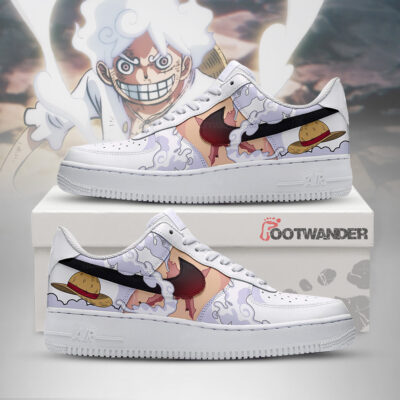 Luffy Gear 5 - One Piece AF1 Shoes
