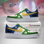 Luigi - Super Mario AF1 Shoes