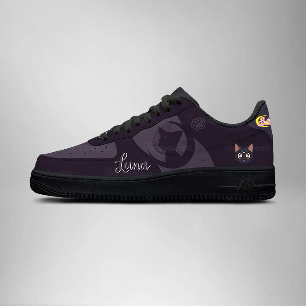 Luna - Sailor Moon AF1 Shoes V2 - Image 3