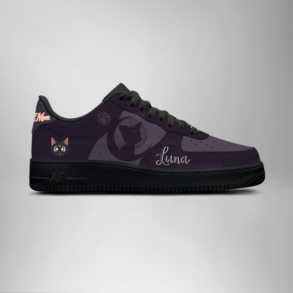 Luna - Sailor Moon AF1 Shoes V2 - Image 2