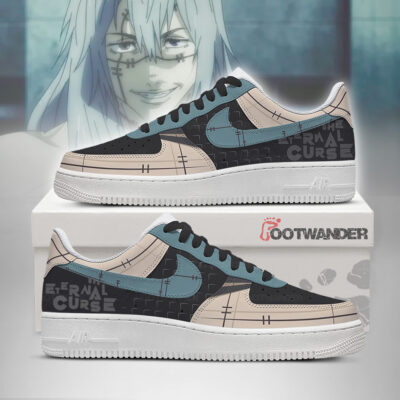 Mahito - Jujutsu Kaisen AF1 Embossed Logo Sneakers