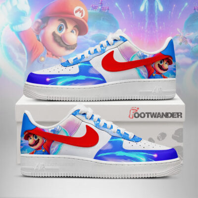 Mario Galaxy - Super Mario AF1 Shoes