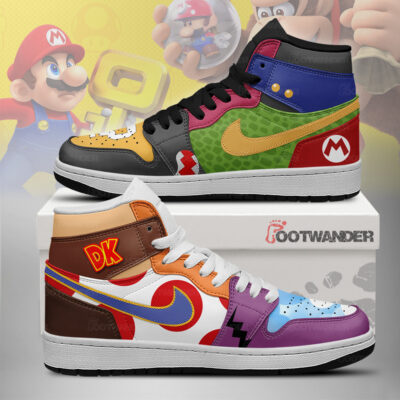 Mario V7 - Super Mario AJ1 Shoes