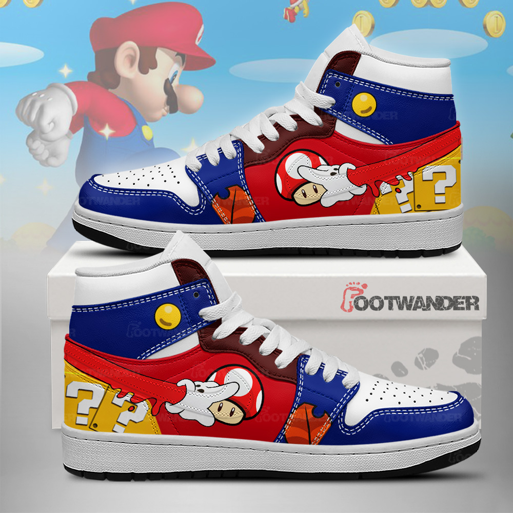 The Mario -  Super Mario AJ1 Shoes