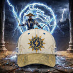 Raiden - Mortal Kombat 2D Embroidered Baseball Cap