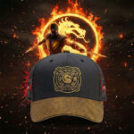 Scorpion - Mortal Kombat 2D Embroidered Baseball Cap