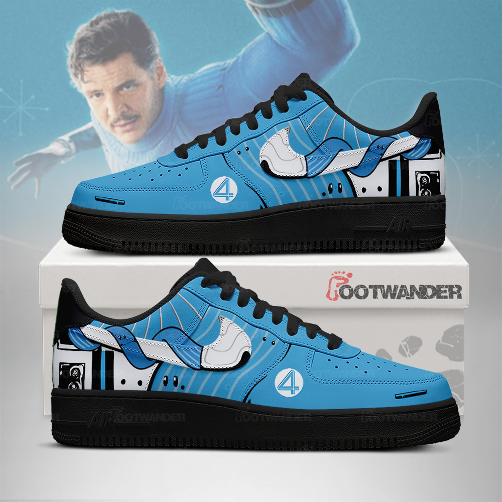 Mr Fantastic - Marvel MCU AF1 Shoes