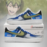 Naoya Zenin - Jujutsu Kaisen AF1 Embossed Logo Sneakers