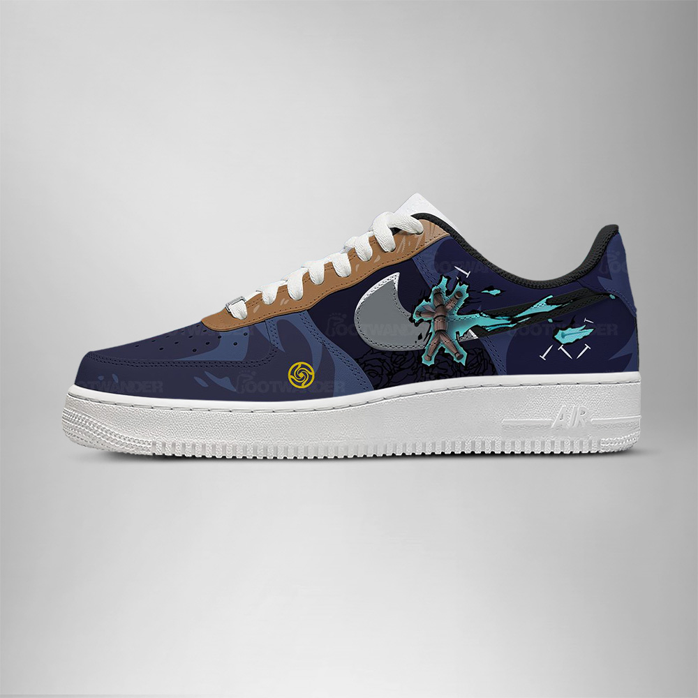 Kugisaki Nobara - Jujutsu Kaisen AF1 Embossed Logo Sneakers - Image 3