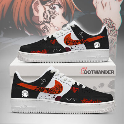 Kugisaki Nobara - Jujutsu Kaisen AF1 Embossed Logo Sneakers