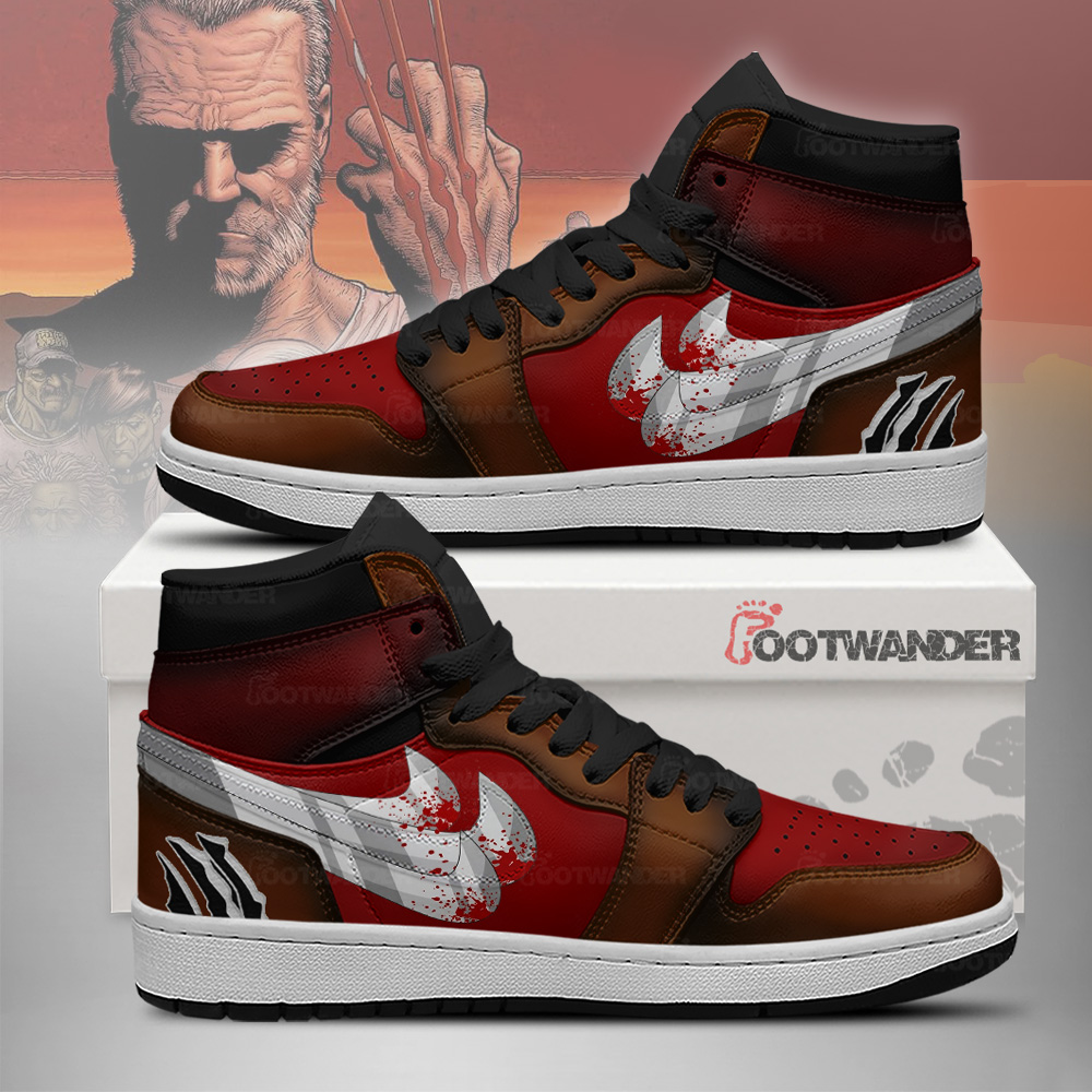 Old Man Logan- Marvel MCU AJ1 Shoes
