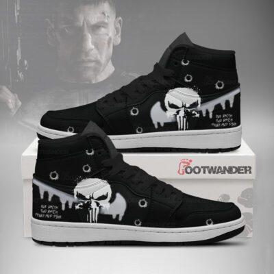Punisher - Marvel MCU AJ1 Shoes