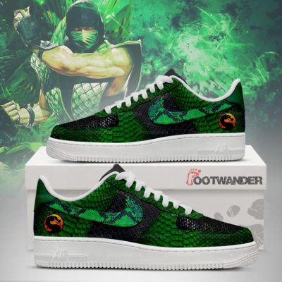 Reptile - Mortal Kombat AF1 Shoes
