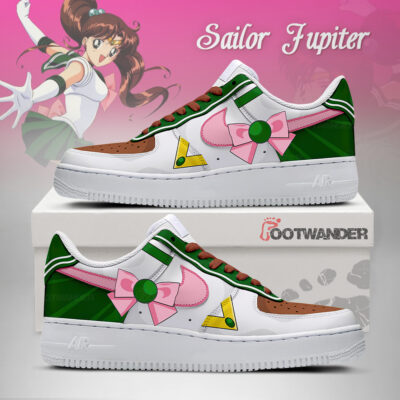 Sailor Jupiter - Sailor Moon AF1 Shoes