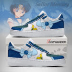 Sailor Mercury - Sailor Moon AF1 Shoes