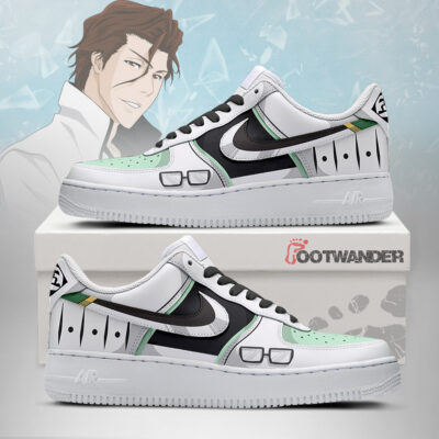 Sosuke Aizen - Bleach AF1 Shoes