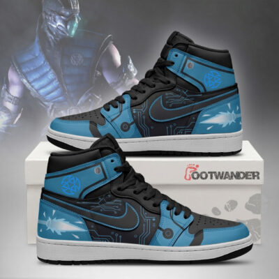 Sub-Zero - Mortal Kombat AJ1 Shoes