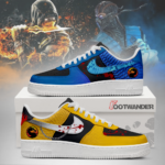 Sub Zero & Scorpion - Mortal Kombat AF1 Shoes