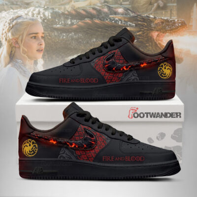 Targaryen - Game Of Thrones AF1 Shoes