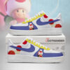 Toad Galaxy - Super Mario AF1 Shoes
