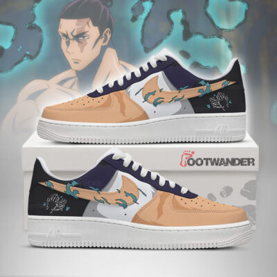 Todo - Jujutsu Kaisen AF1 Embossed Logo Sneakers
