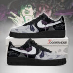 Toji - Jujutsu Kaisen AF1 Embossed Logo Sneakers