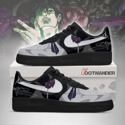 Toji - Jujutsu Kaisen AF1 Embossed Logo Sneakers