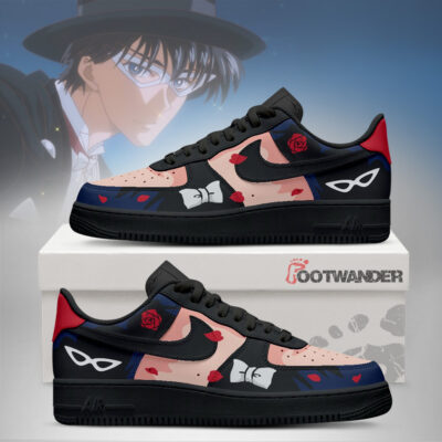 Tuxedo Mask - Sailor Moon AF1 Shoes