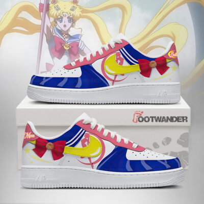 Usagi Tsukino - Sailor Moon AF1 Shoes V3