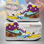 Wario - Super Mario AJ1 Shoes