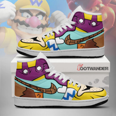 Wario - Super Mario AJ1 Shoes