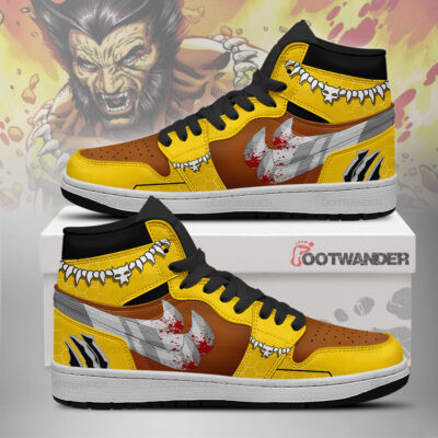 Wolverine Fang - Marvel MCU AJ1 Shoes