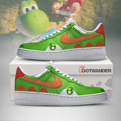 Yoshi - Super Mario AF1 Shoes
