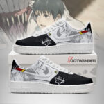 Yuta Okkotsu - Jujutsu Kaisen AF1 Embossed Logo Sneakers