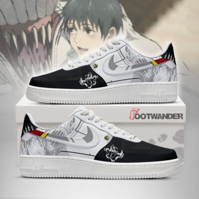 Yuta Okkotsu - Jujutsu Kaisen AF1 Embossed Logo Sneakers