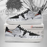 Yuta Okkotsu - Jujutsu Kaisen AF1 Embossed Logo Sneakers