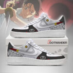 Yuta Okkotsu - Jujutsu Kaisen AF1 Embossed Logo Sneakers