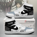 Yuta Okkotsu - Jujutsu Kaisen AJ1 Embossed Logo Sneakers