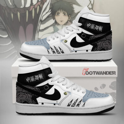 Yuta Okkotsu - Jujutsu Kaisen AJ1 Embossed Logo Sneakers