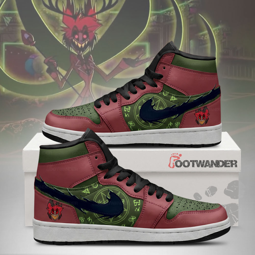 Alastor - Hazbin Hotel AJ1 Shoes