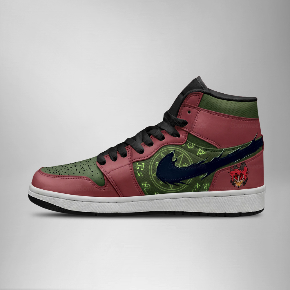 Alastor - Hazbin Hotel AJ1 Shoes - Image 3