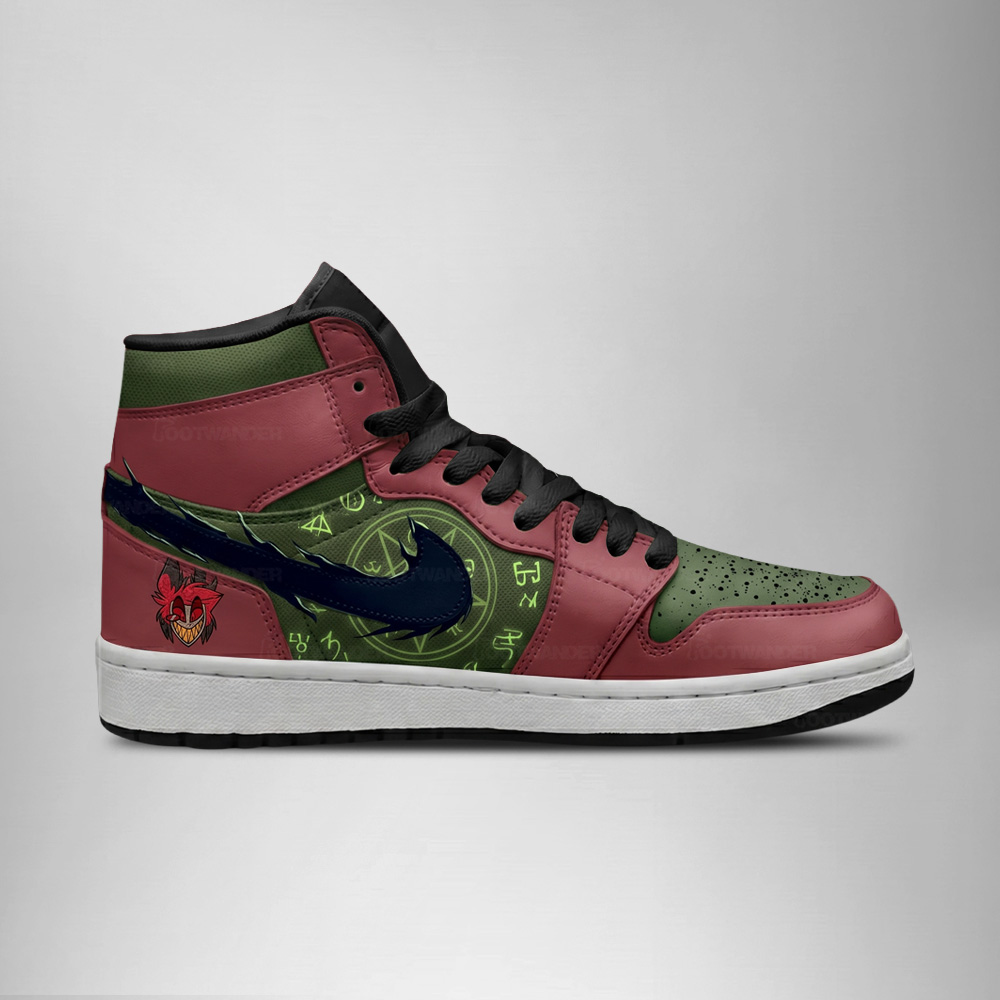 Alastor - Hazbin Hotel AJ1 Shoes - Image 2