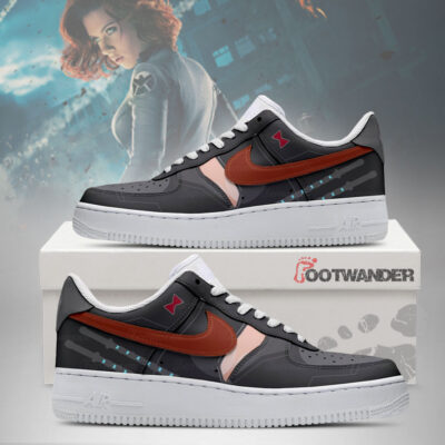 Black Widow - Marvel MCU AF1 Shoes