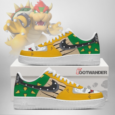 Bowser - Super Mario AF1 Shoes