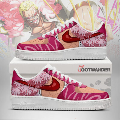 Donquixote Doflamingo - One Piece Live Action AF1 Shoes